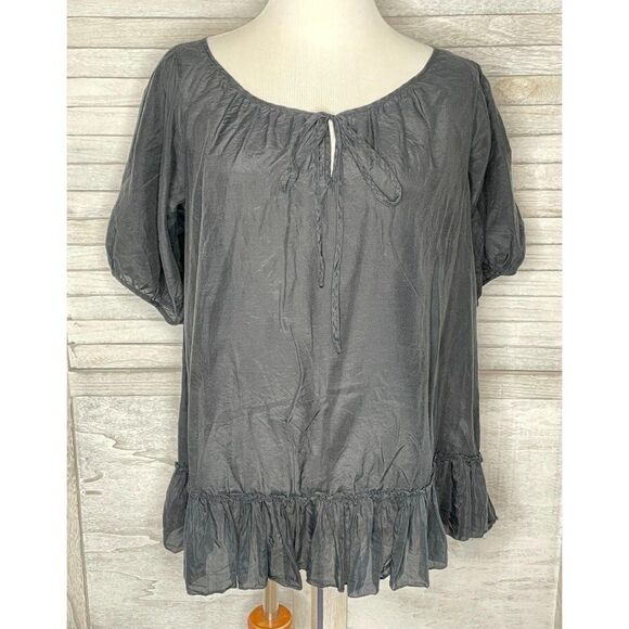 GAP Black Blouse Medium - Picture 1 of 3